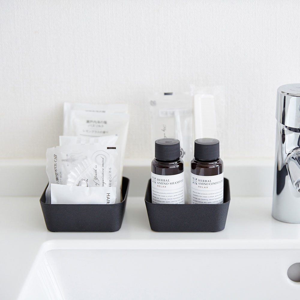 badkamer-bakjes-zwart-metaal