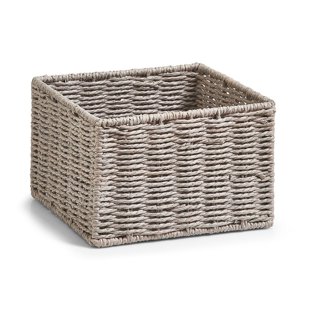 Gevlochten mandjes 2-delige set Zeller