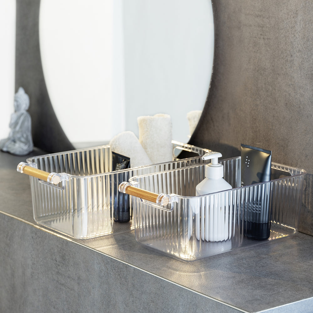 badkamer-organisatie-transparante-bakjes