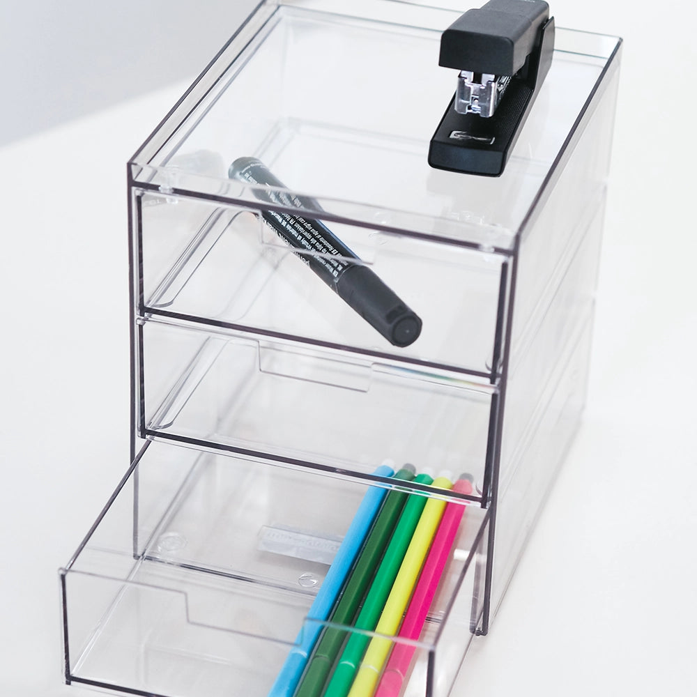 So Clever x Vacane Opbergbakje met 3 Lades 15.2 cm