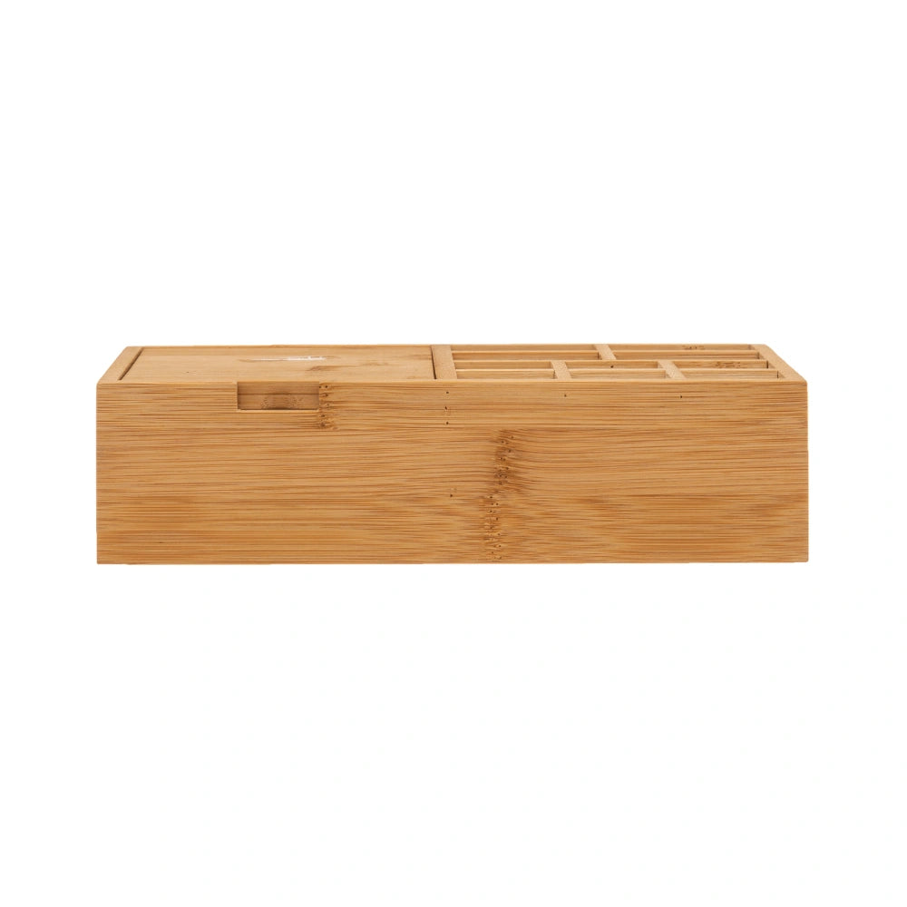 Bamboe make-up display 10 compartimenten en spiegel Five®