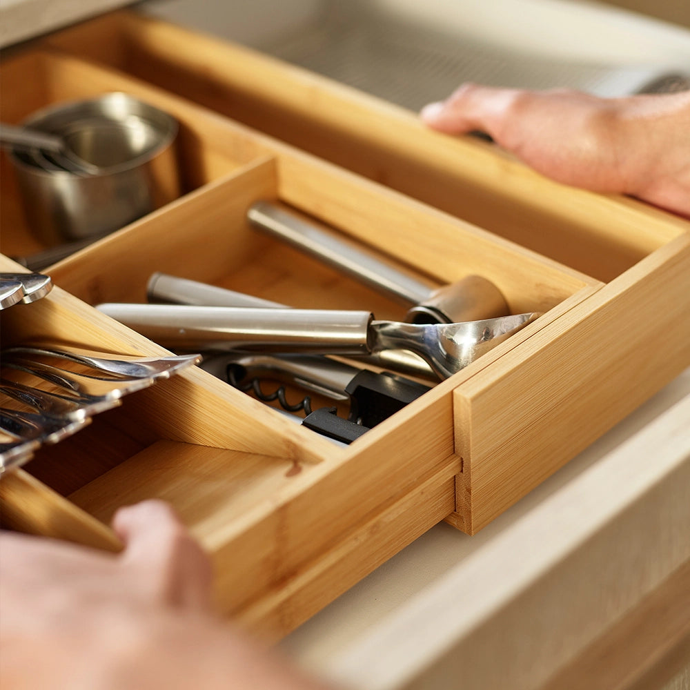 bestekbak-uitschuibaar