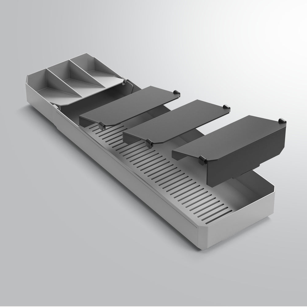 bestekbak uitschuifbaar tomado metaltex