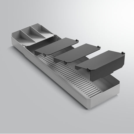 bestekbak uitschuifbaar tomado metaltex