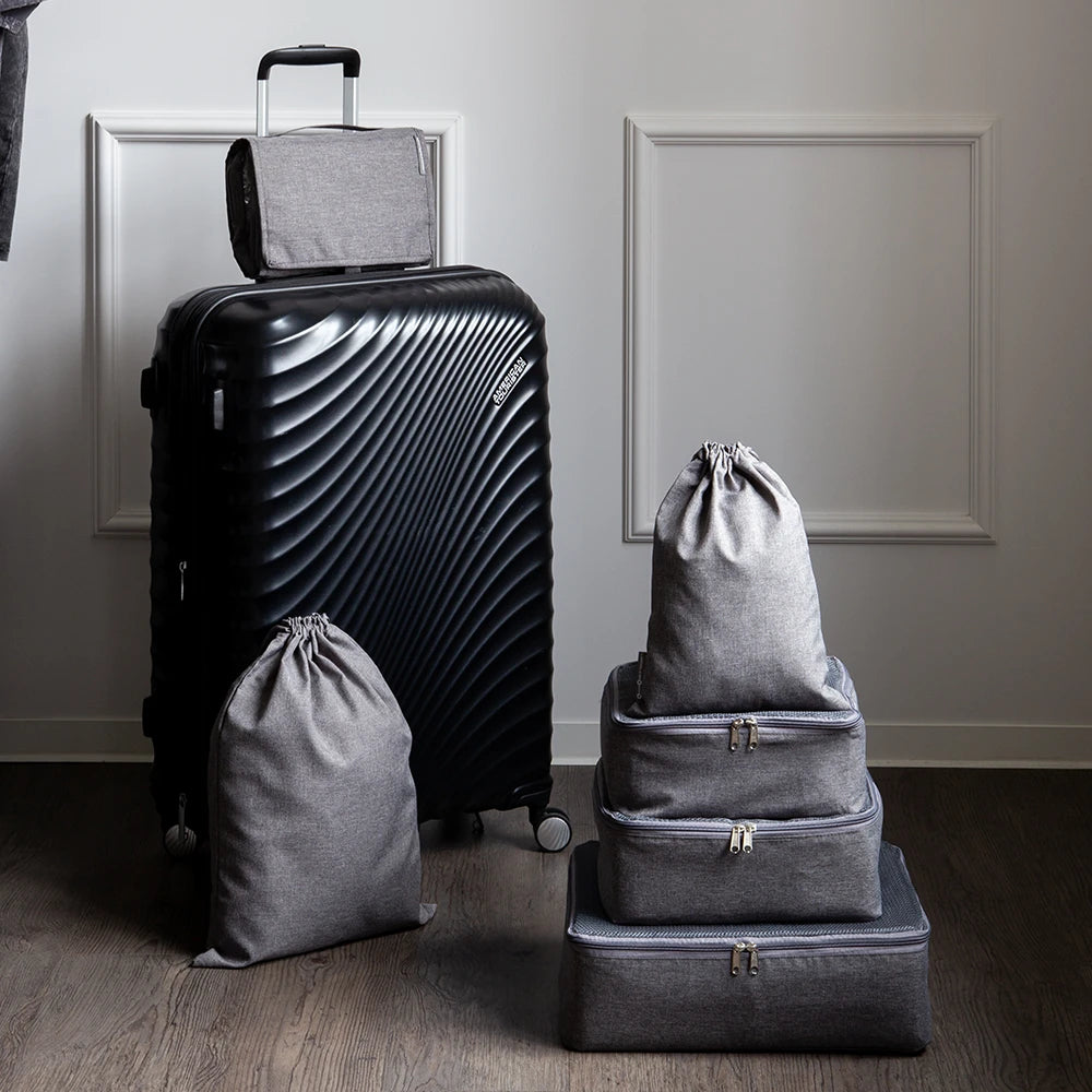 Premium packing cubes 6-delig Bigso Box of Sweden