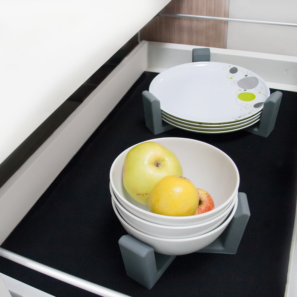 en pannenhouder camper en caravan Purvario