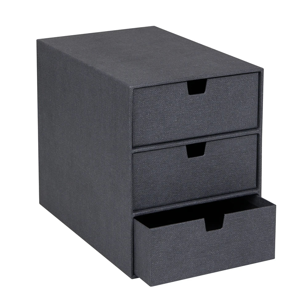 Bureau organizer met 3 lades Bigso Box of Sweden