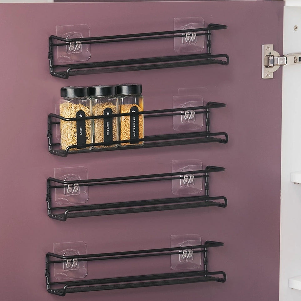 So Clever 4-delig Metalen Wand Kruidenrek