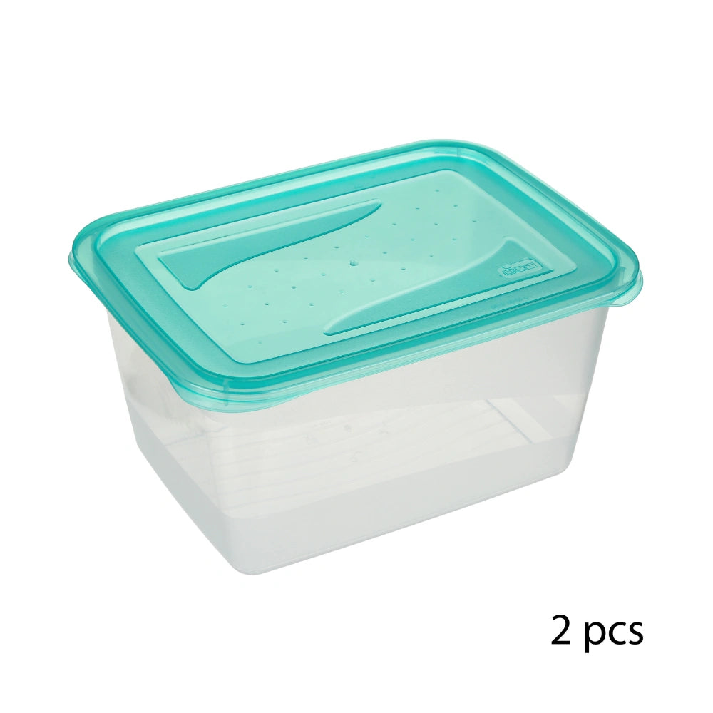 Diepvries vershoudbakjes 2 liter 2 stuks Five®