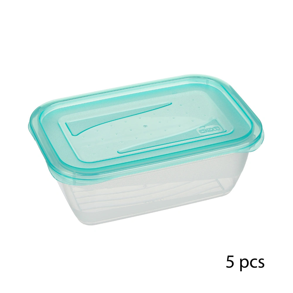 Diepvries vershoudbakjes 500 ml 5 stuks Five®