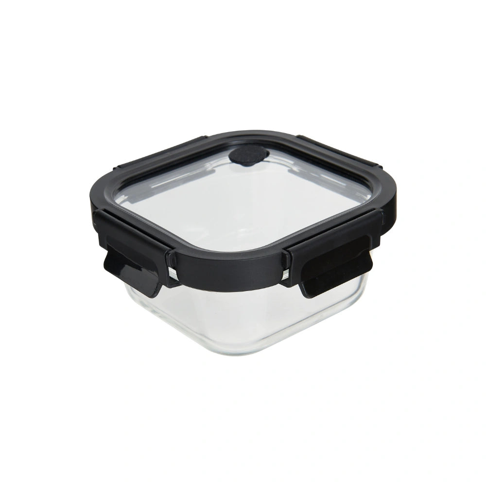 Vierkant vershoudbakje glas 750 ml Five®