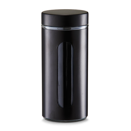 glazen-voorraadpot-zwart