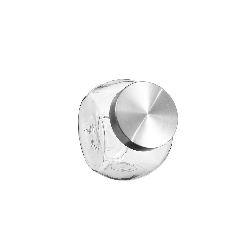 glazen voorraadpotten