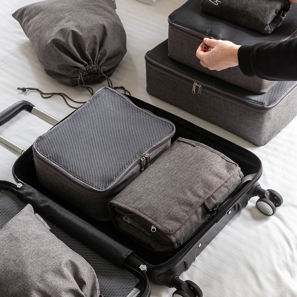 Premium packing cubes 6-delig Bigso Box of Sweden