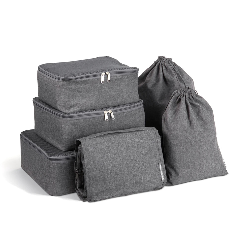 Premium packing cubes 6-delig Bigso Box of Sweden