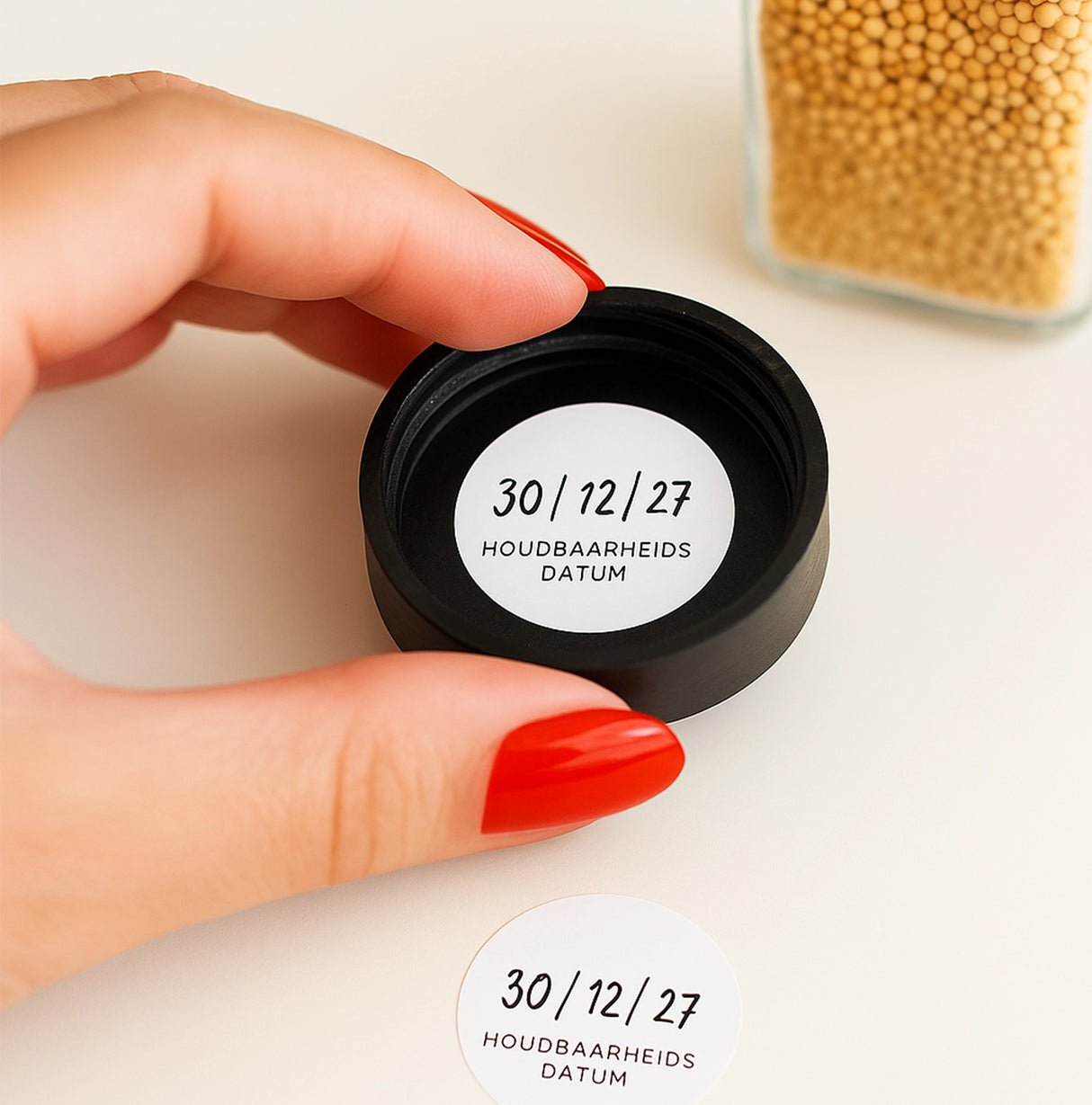 So Clever kruidenset 24 Kruidenpotjes 120 ml met Ø35mm Labels