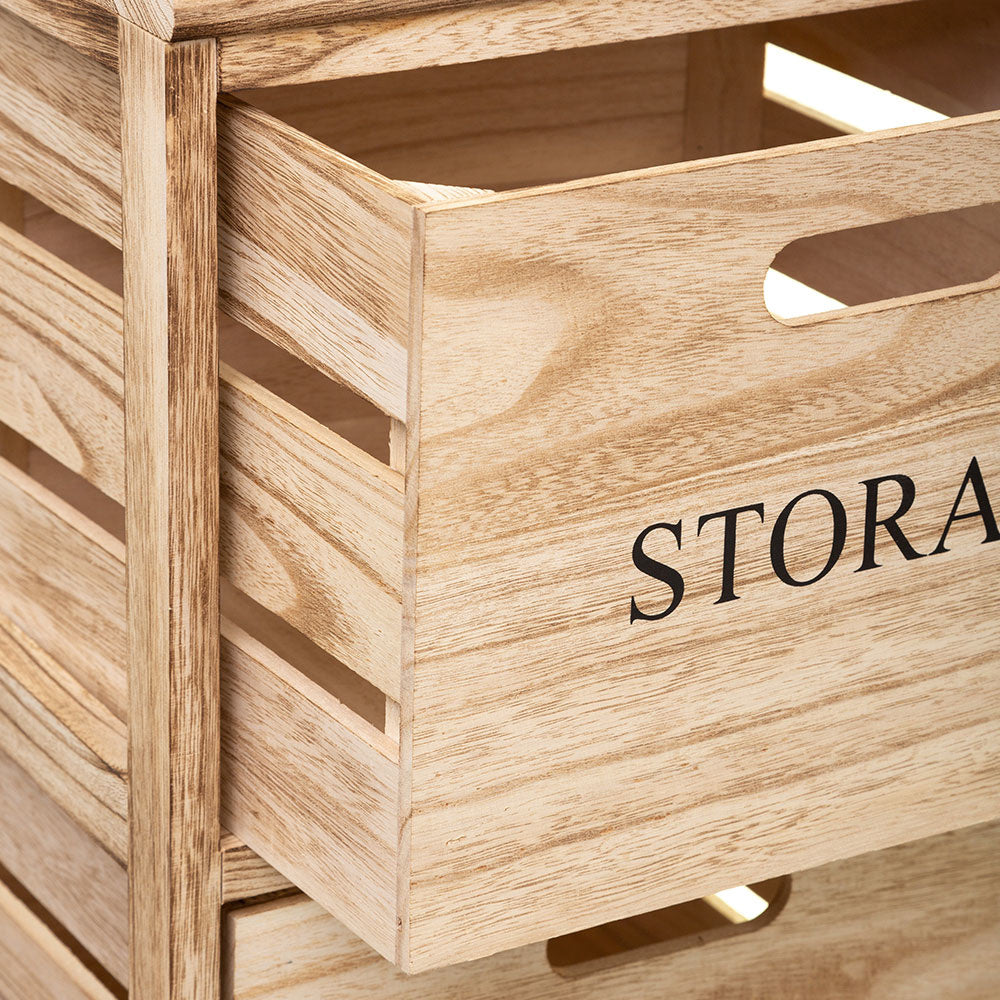 houten trolley five kopen