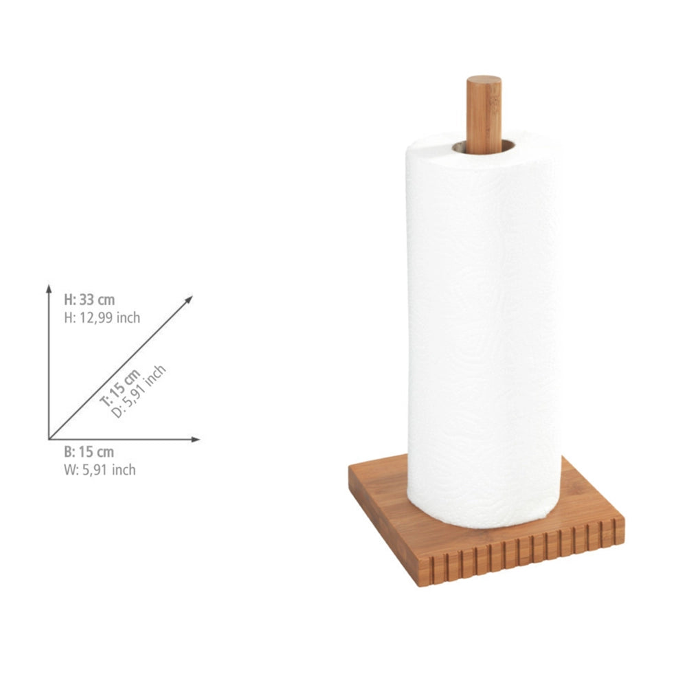 keukenrolhouder-bamboe-soclever