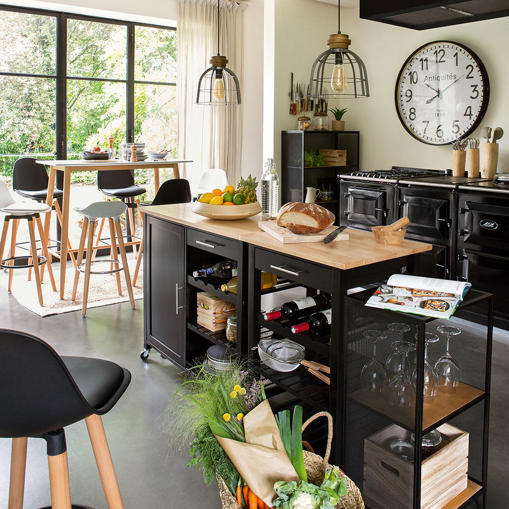 keukentrolley-zwart-keuken