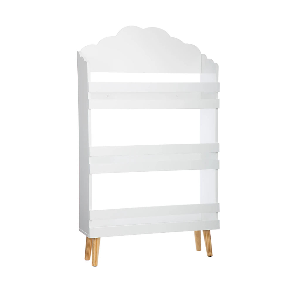 Witte boekenkast kinderkamer wolkenvorm Atmosphera