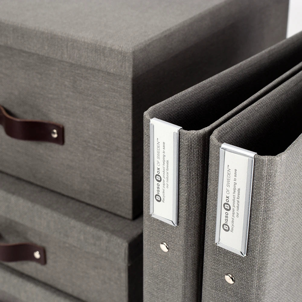 Labelhouder clip-on 4 stuks Bigso Box of Sweden