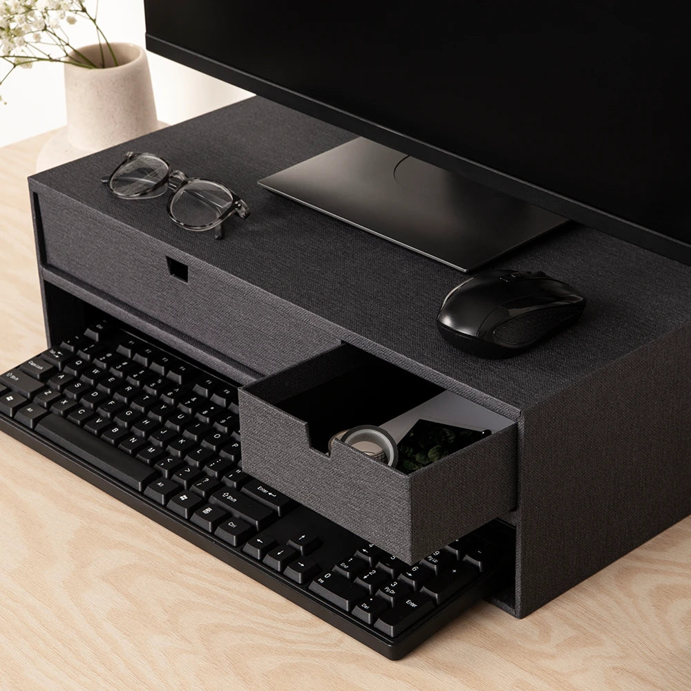 Monitorstandaard met lades Bigso Box of Sweden