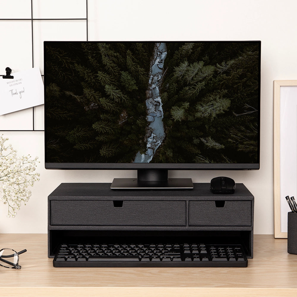 Monitorstandaard met lades Bigso Box of Sweden