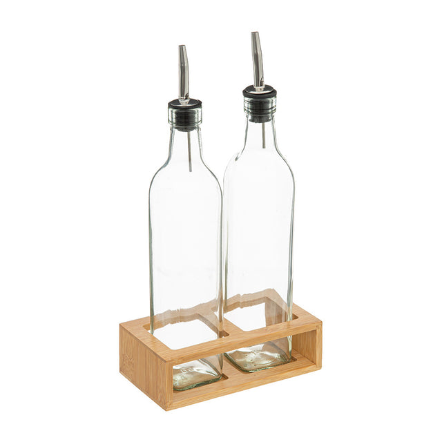 olijfolieflessen-bamboe-houder