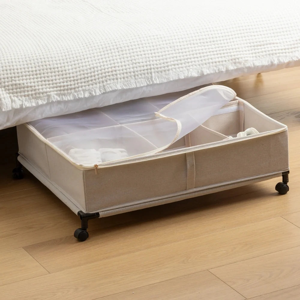 Onder bed mand op wielen Five® Dressy+