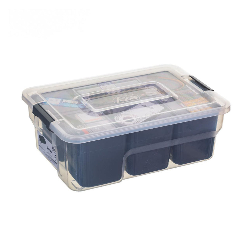 opbergdoos met vakjes