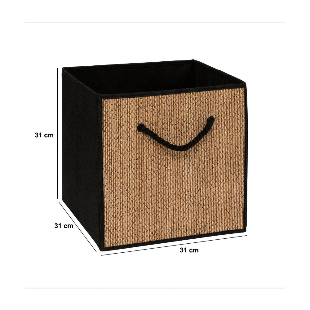 Opbergmand natuurlijke loon met handvat Five®