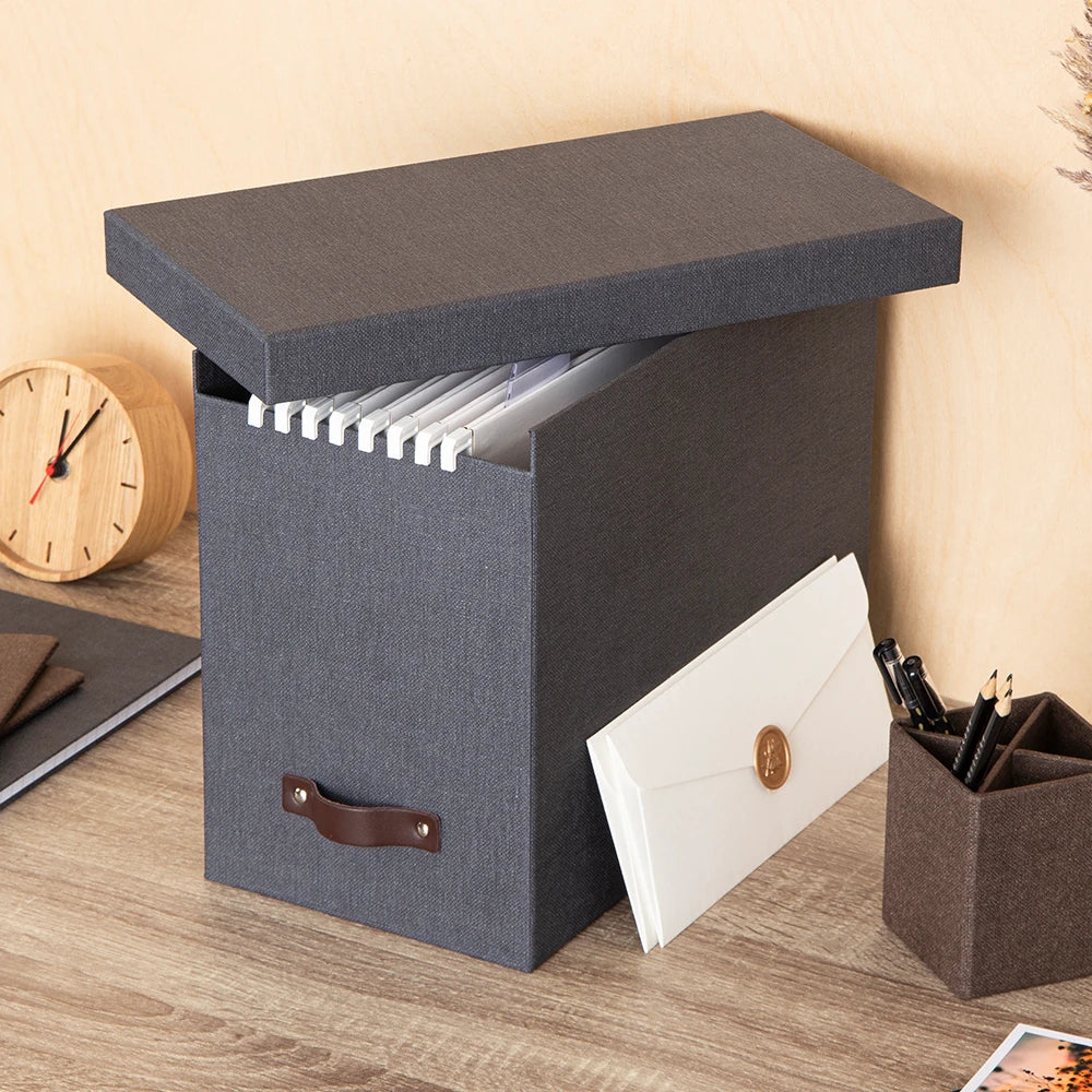 Documentenbox A4 incl. 8 hangmappen Bigso Box of Sweden