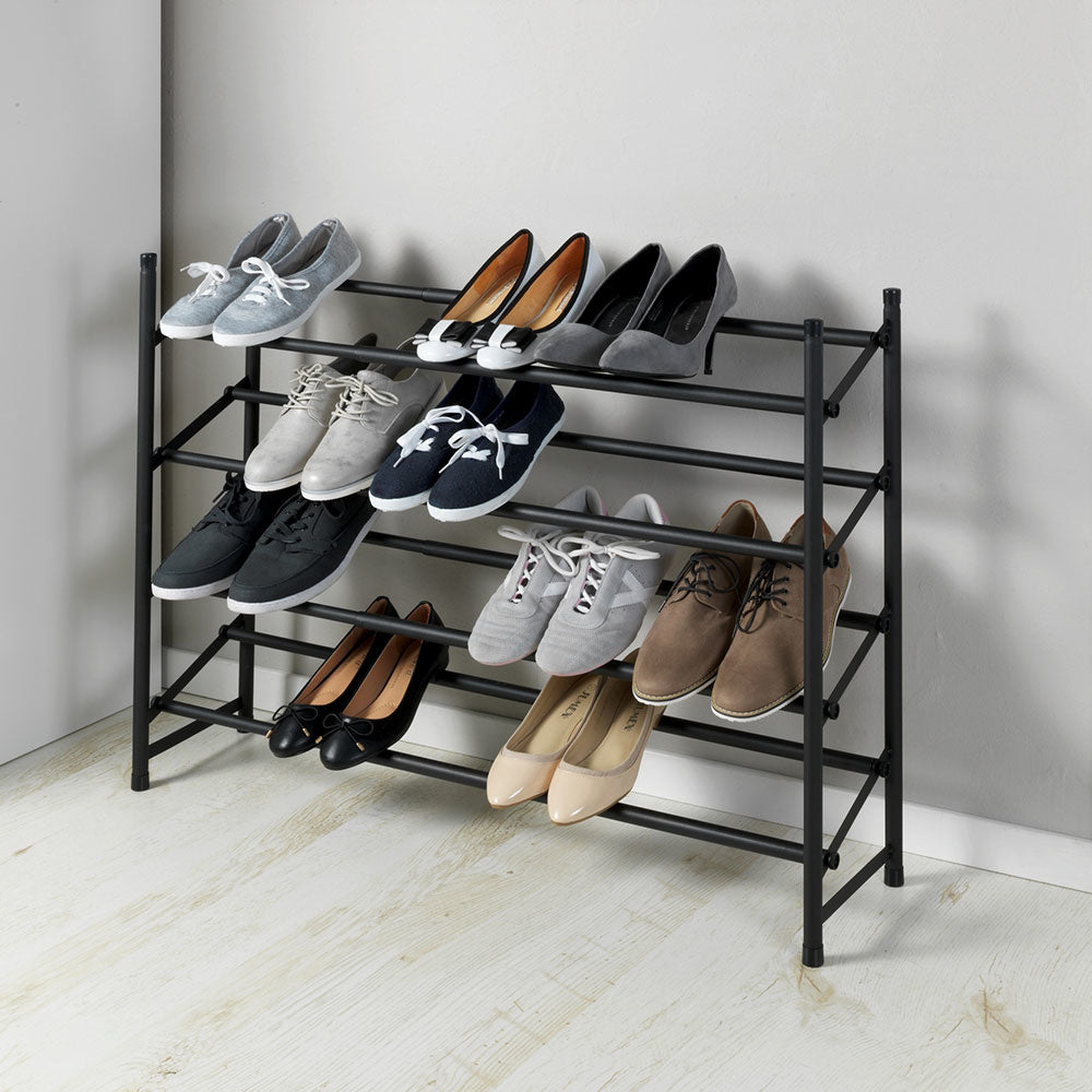 schoenenrek-zwart-metaal-wenko