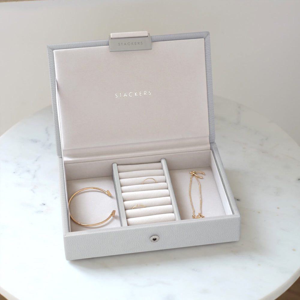 sieradendoosje grijs stackers