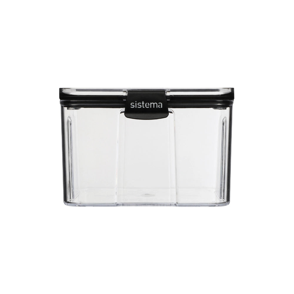 Luchtdichte voorraadbus 1.4 liter stapelbaar Sistema