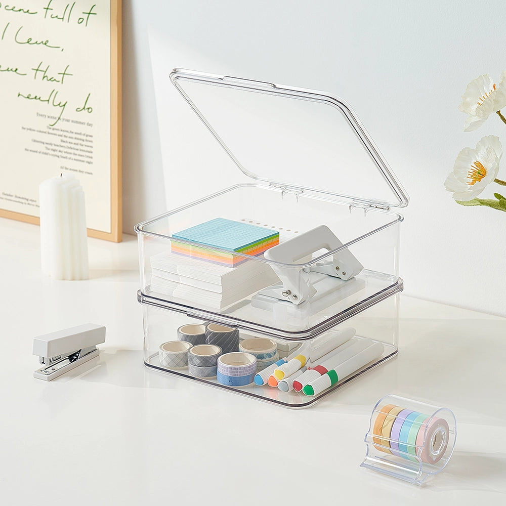 So Clever x Vacane Stapelbaar Bakje met Deksel