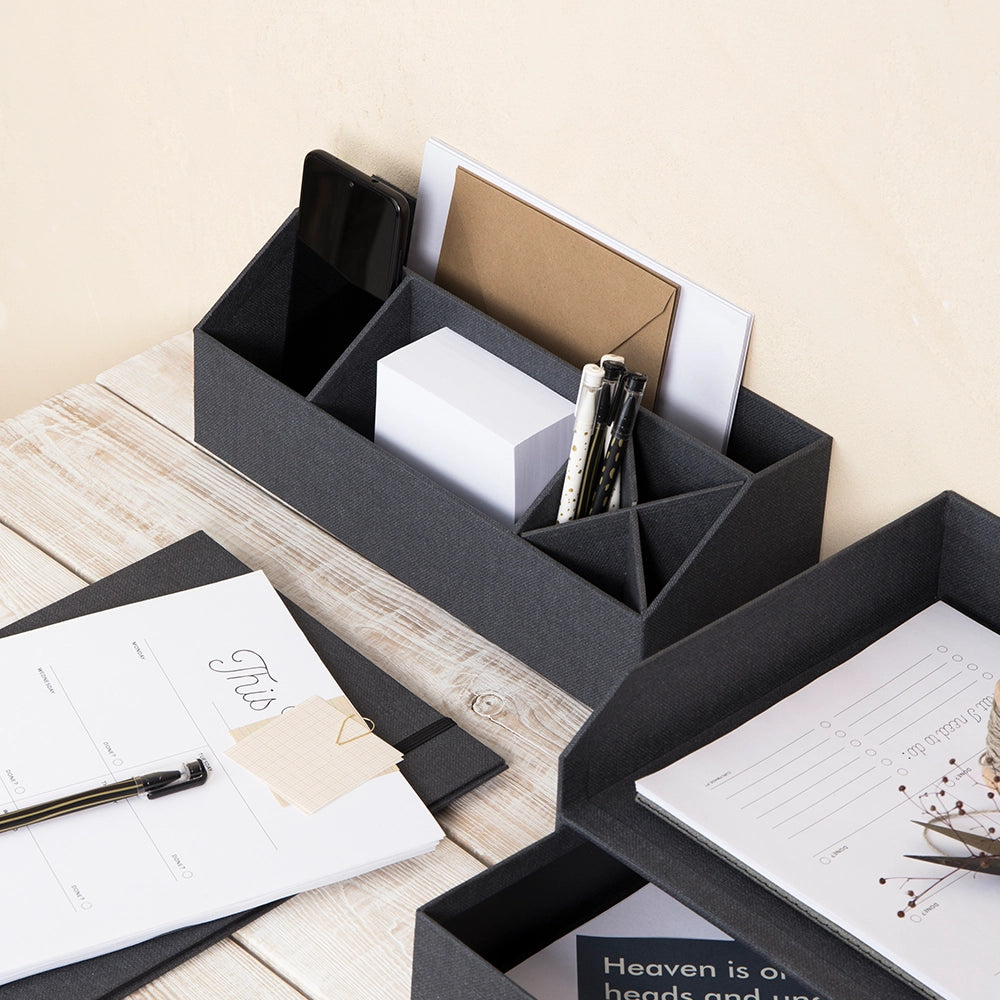 Bureau bakje zwart Bigso Box of Sweden