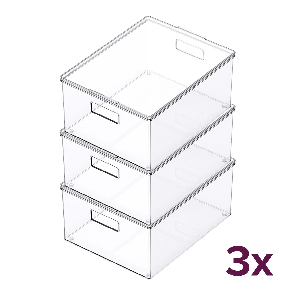 So Clever x Vacane Opbergbak 39 diep (M) met deksel (voordeelbundel)