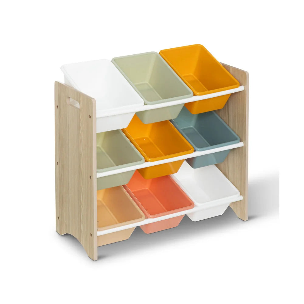 Opbergmeubel uitneembare opbergbakken speelgoed Atmosphera