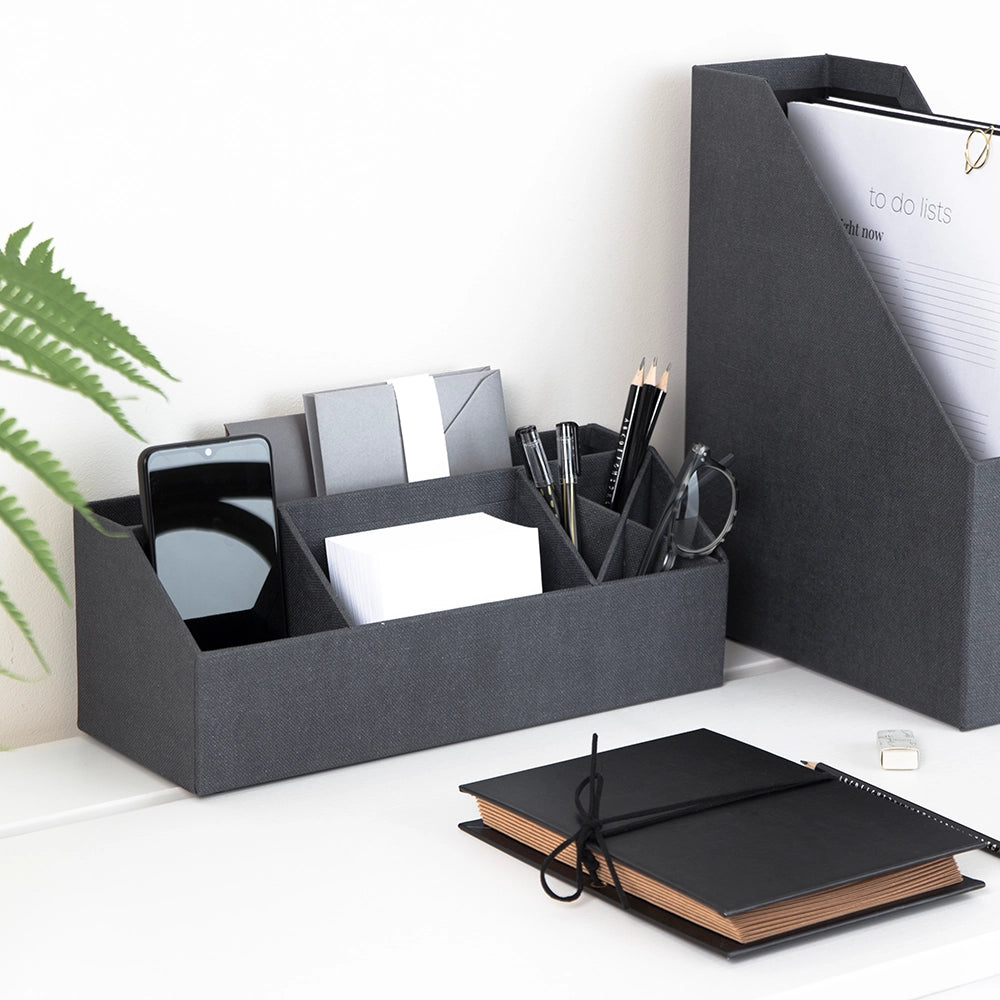 Bureau bakje zwart Bigso Box of Sweden