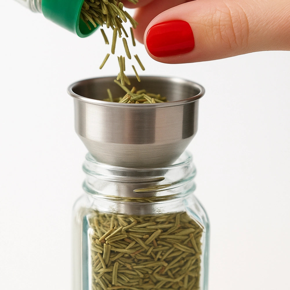 So Clever Vierkante Kruidenpotjes 120 ml (12 st.) Bamboe Zwarte Deksels