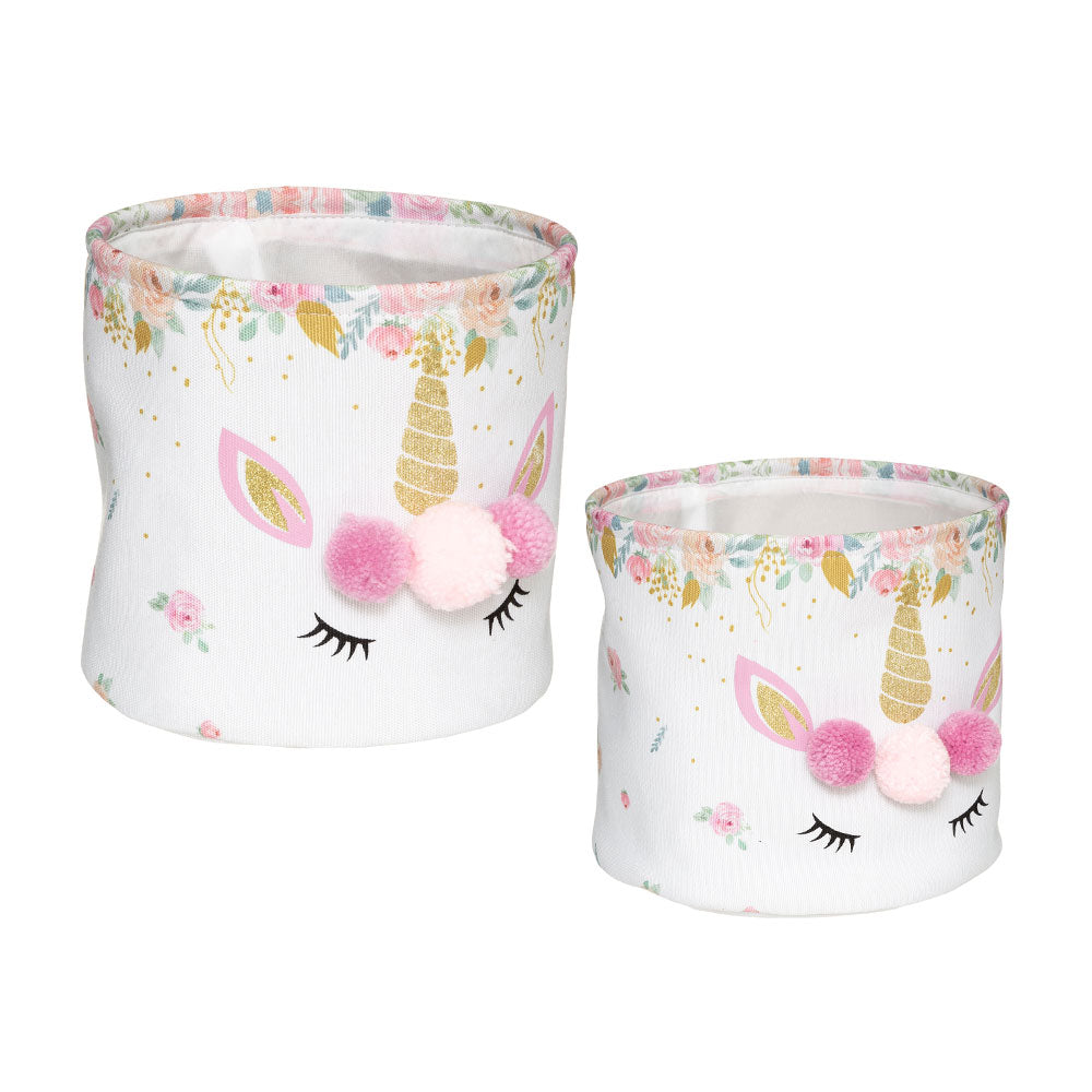 Opbergmanden unicorn kinderkamer