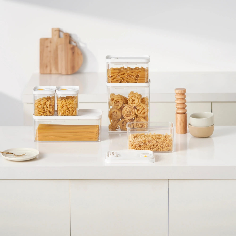 So Clever x Vacane Voorraadbus 2.3 liter met Draaiknop Datuminstelling