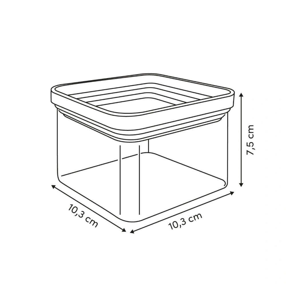 Voorraadpot 500 ml luchtdicht en stapelbaar Five®