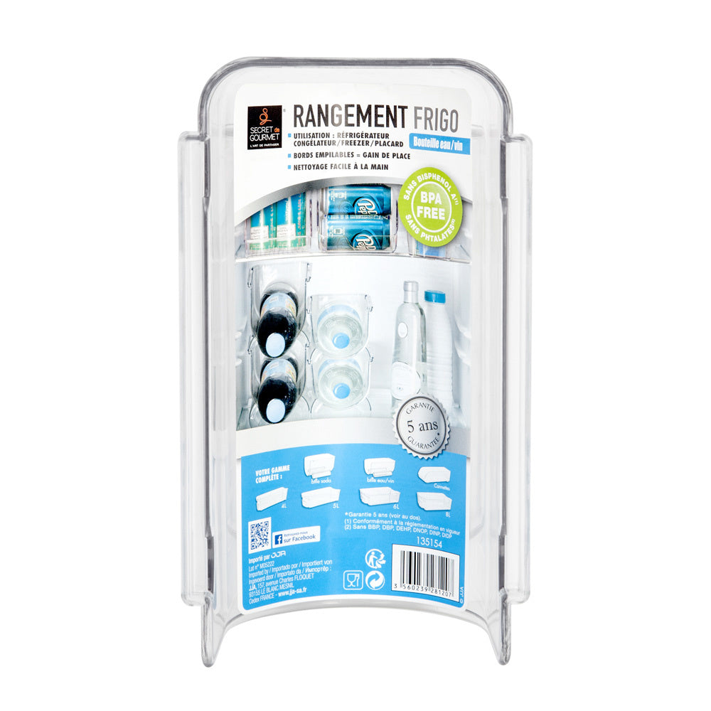 wijnflessen opbergen in koelkast