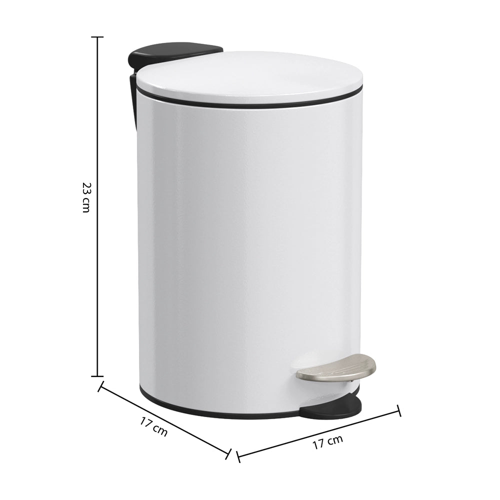 witte-pedaalemmer-3liter-five