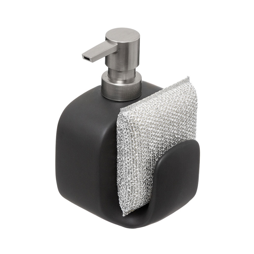 Zeepdispenser-met-sponshouder