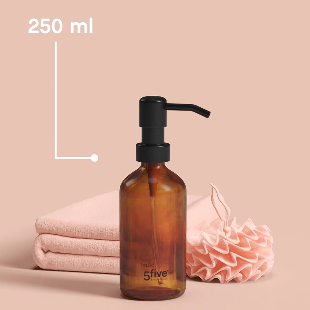 zeeppompje-glas-bruin