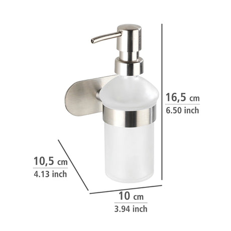 zeeppompje-wand-bevestiging-zilver