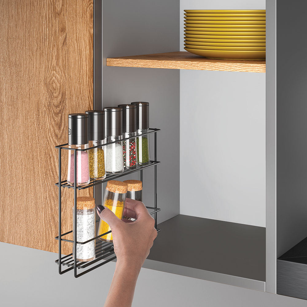 zwart-kruidenrekje-uitschuifbaar